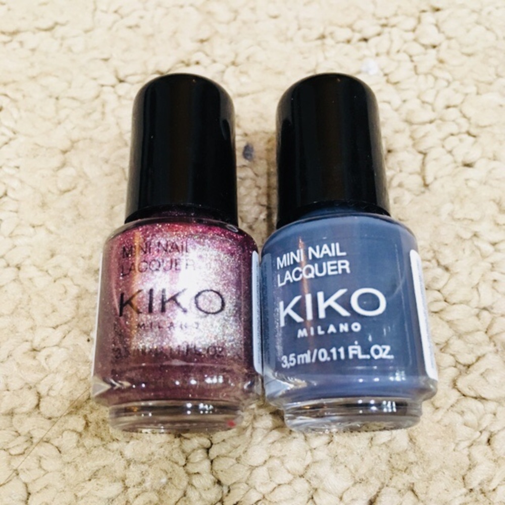 🌷Kiko Milano Nail Polish 2 Pack